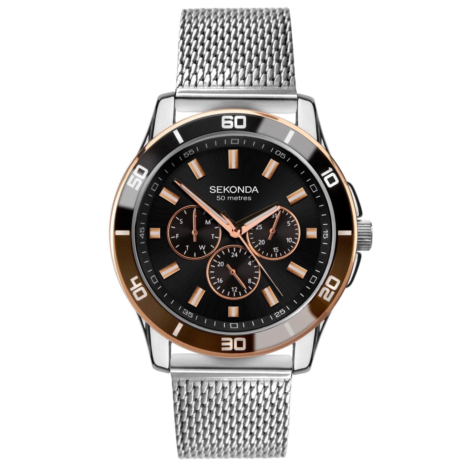 Sekonda Men's Multifunction Milanese Bracelet Watch SK1841
